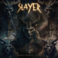 Slayer - Black Spirits - Live RED W/ Black Splatter Vinyl - Vinyl Re - K600Z