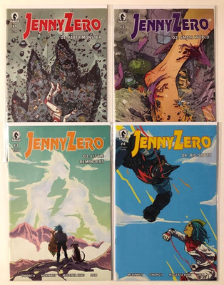 JENNY ZERO (2021) #1-4 COMPLETE SET LOT FULL RUN KAIJU MAGENTA KING DAVE DWONCH