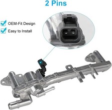 Aluminum Rear Coolant Water Heater Pipe Compatible with LAND ROVER LR4 RANGE