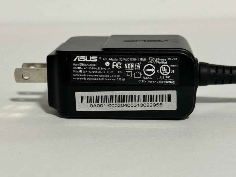 Adaptador de corriente alterna ASUS EXA1004UH genuino para RT-AC66U | RT-N66U | Cargador RT-N56U Foto 2 de 3