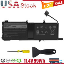 9NJM1 Battery For Dell Alienware 15 R3 R4 17 R4 R5 P31E001 P31E002 0546FF 44T2R