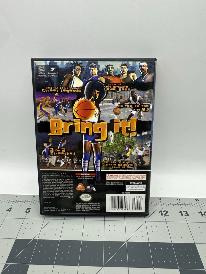 NBA Street y NBA Street Vol. 2 (Nintendo GameCube) Sin manual probado y funcionando Foto 4 de 4