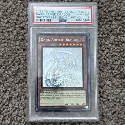 Dark Armed Dragon GFP2-EN179 Ghost Rare PSA 8 Graded