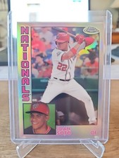 2019 Topps Chrome - Juan Soto 1984 Refractor Card #84TC-2