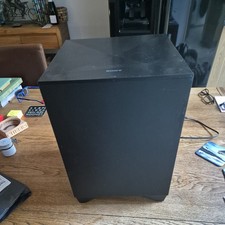 Sony SA-WCT260H Active Subwoofer Black Wireless Stereo for HT-CT260 Home Theater