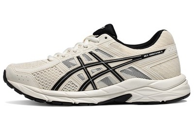 ASICS GEL-Contend 4 Low Cream White Black W - T8D9Q-112