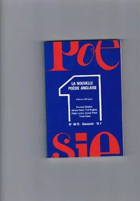 POESIE 1 N 69/70. DIE NEUE ENGLISCHE POESIE, Unbekannt
