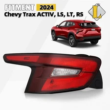 Halogen Tail Light Brake Lamp For 2024 Chevy Trax Left Driver Side w/ Blubs