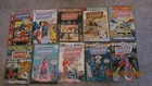 LOT OF 10 DIFFERENT VINTAGE BRONZE AGE DC COMICS JUSTICE LEAGUE OF AMERICA