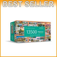 Prime 13500 Piece Puzzle - World Travel Masterpiece //