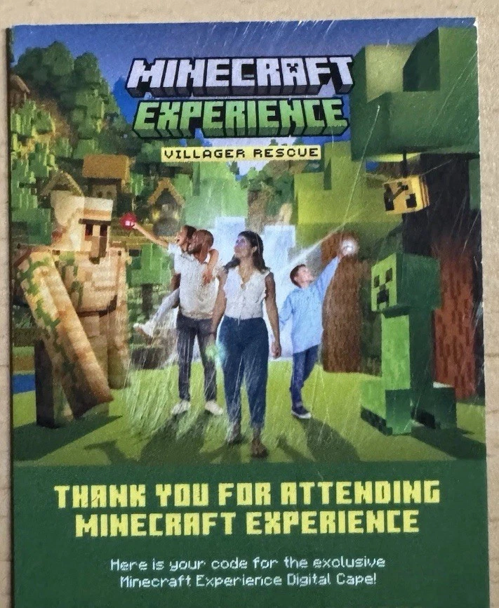 Código de experiencia oficial de Minecraft vendedor de confianza ⭐⭐️⭐️⭐️⭐️⭐️ ¡Enviado instantáneamente! Foto 2 de 3