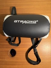 GT Racing Gaming Chair Lumbar Cushion Back Rest Pillow White And Black