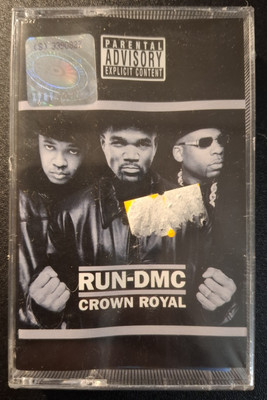 Run-DMC    Crown Royal 2001 MC Cassette Tape - Factory sealed! Polish press