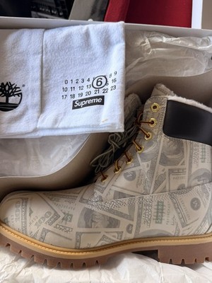 Supreme MM6 Maison Margiela Timberland. Sz 12 Brand New. Ships