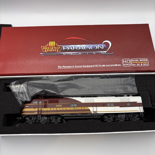Broadway Limited HO 2728 EMD E7A Boston y Maine #3808 | Zustand: New: Other (See Details)