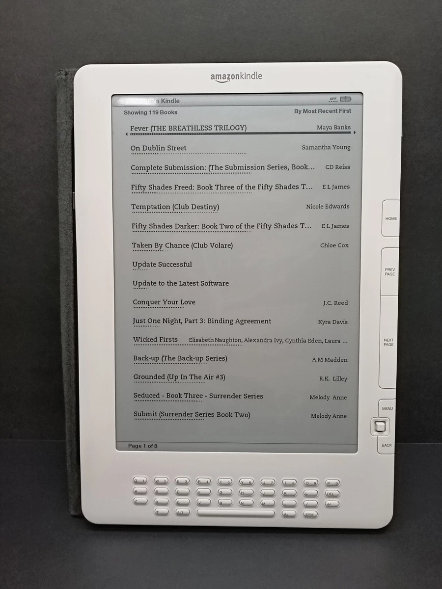 Amazon Kindle DX 2nd Generation eBook Readers for sale - eBay