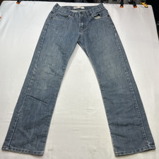 Levi's 514 Men s Straight Fit Jeans Casual Work Wear Classic Blue Denim 28x28