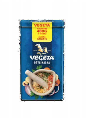 (17,48 /1kg) Vegeta Gewürzmischung 400g Podravka Original Oryginalna incl. Dose