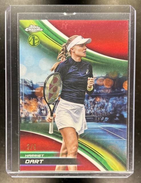 2025 Topps Chrome Harriet Dart Red Refractor #/5
