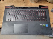 Lenovo Y50-70 Laptop OEM gaming backlit keyboard, touchpad, and case, A+ cond.