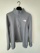 The North Face Mens XL Gray Quarter Zip Fleec...