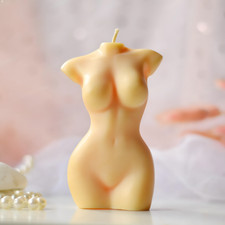 Stampo busto donna grande per candela, resina, sapone, gesso corpo femminile stampo silicone