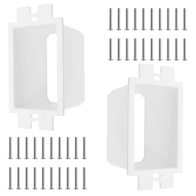 20PCS BE1-2 Electrical Outlet Box Extenders 1-Gang Single Gang Box Extender P