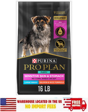 Purina Pro Plan Large Breed Sensitive Skin Stomach Salmon Dry Puppy Food -16lb