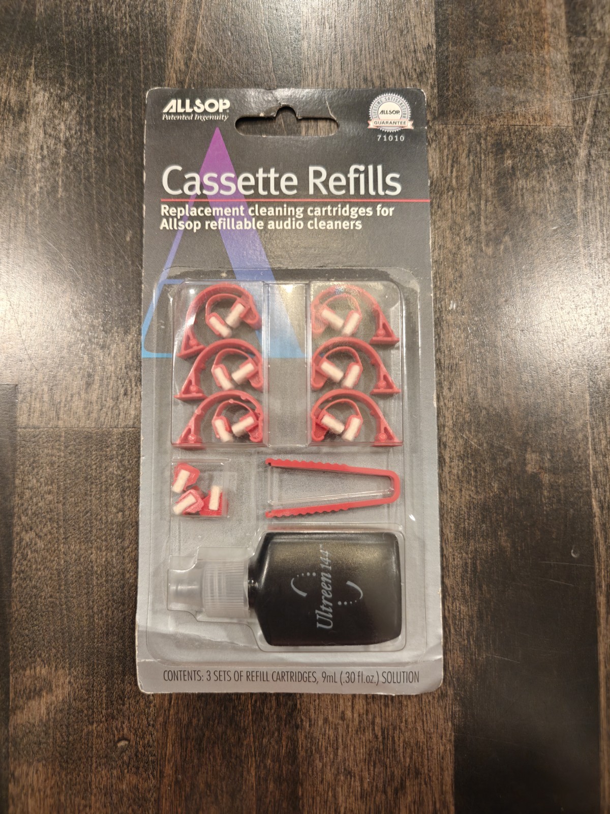 Allsop Cassette Deck Cleaning Refills #71010 – Fits 71000–74000 – Pads Only