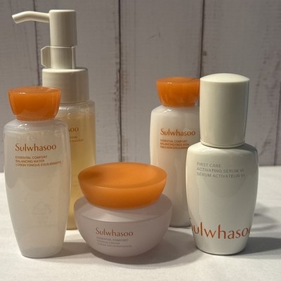 SULWHASOO Set ~ Essential Comfort Emulsion Firming Cream Water First Care Serum