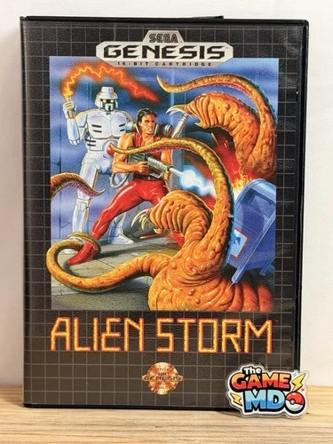 Alien Storm (Sega Genesis 1991) Authentic Tested Cart. No Manual