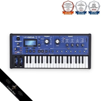 Novation MiniNova 37-Tasten-Synthesizer, Vocoder, Mini-Synth, digital, JP,...