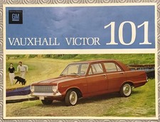 VAUXHALL Victor 101 Saloon & Estate Car Sales Brochure c1966 Ref J.2644  Dutch