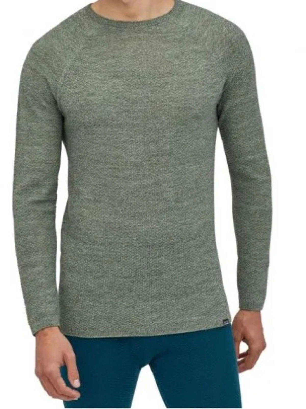 Patagonia Gray Capilene Air Crew Merino Wool Base Layer NWOT Size XXL