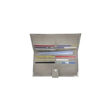 Stainless Steel Checkbook Wallet