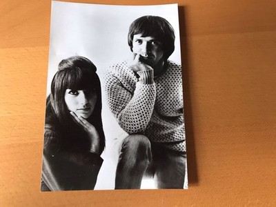 CHER und SONNY BONO (SONNY AND CHER) - ORIGINAL PRESSEFOTO 13x18cm