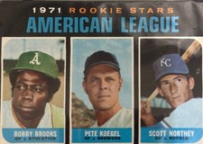 1971 Topps - 1971 Rookie Stars Pete Koegel, Bobby Brooks, Scott Northey #633  