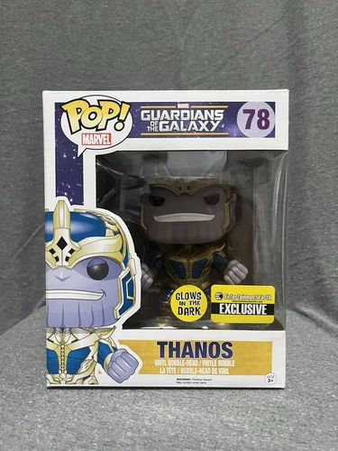 Funko Pop! Guardians of the Galaxy #78 Thanos Figure Exclusive GITD Edition