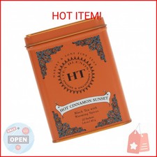 Harney  Sons Caffeinated Hot Cinnamon Sunset Black Tea with Orange and Cloves T