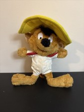 Vintage Speedy Gonzales Looney Tunes Plush Stuffed Animal Toy 12  1997 ACE