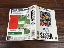 FIFA International Soccer Sega Genesis Box Case Insert Cover Art Only