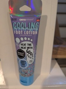 ( 1 ) Onyx Cooling Foot Lotion In Mint 2.2 Oz Brand New