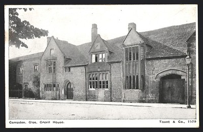 Campden, Grevil House, Ansichtskarte 