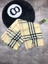 BURBERRY Hype Scarf Handkerchief Base Checkered Casual Streetwear Style Unisex