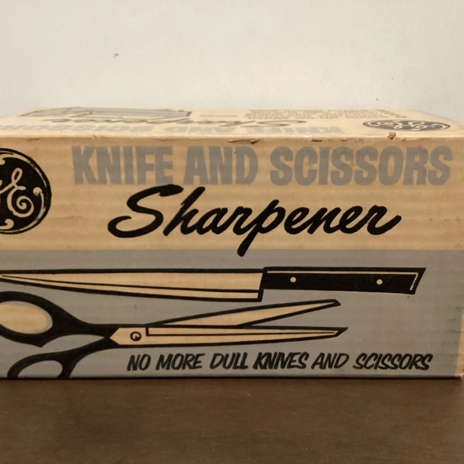 Vintage GE General Electric Knife & Scissor Sharpener 13NS2 WORKS TESTED