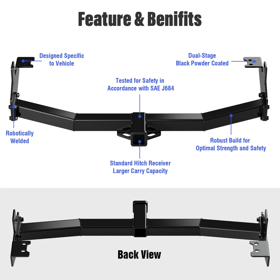 Приемник сцепного устройства APS класс 3 для Chevy Colorado GMC Canyon 2004-2012 - Изображение 2 из 4