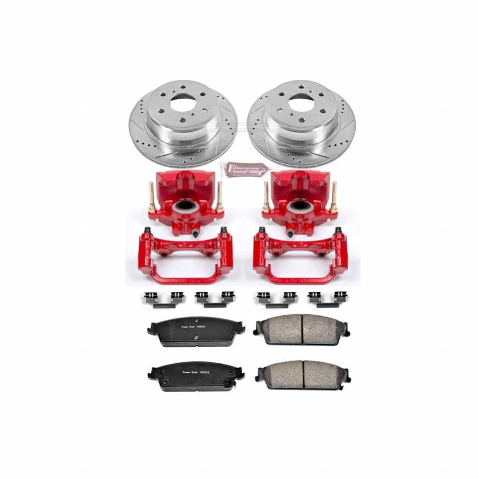 Power Stop Brake Kit For Cadillac Escalade EXT 2007-2013 Rear Z23 w/ Calipers — 第 2/4 张图片