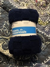 Room Essentials Body Pillow Cover Blue 20 x52 NWT