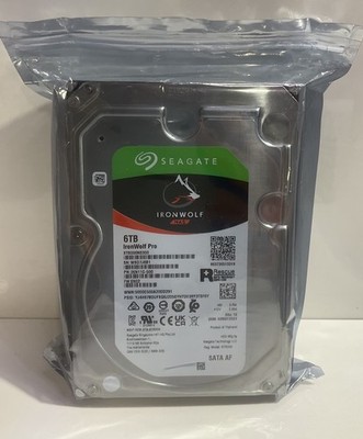 Seagate IronWolf Pro NAS 256MB 6TB Internal 3.5