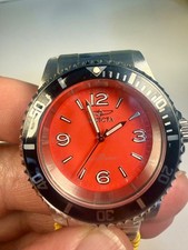 Invicta Men's 49350 Specialty Red Dial 40mm Stainless Steel 3 Hand Quartz Watch